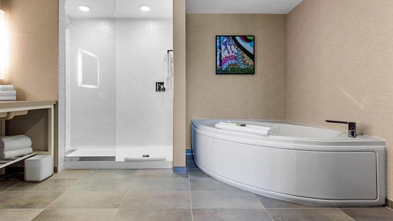 Cambria Hotel Downtown Asheville Jacuzzi room