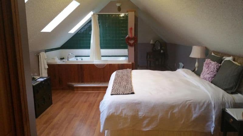 The Inn at Ragged Edge Jacuzzi room