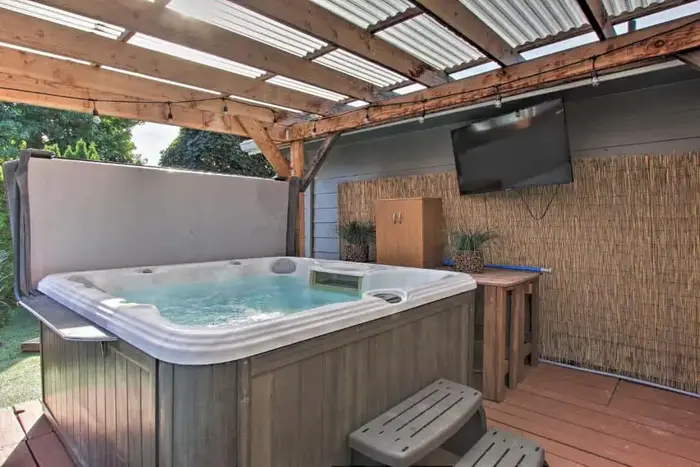 Hot Tub and Theater Room